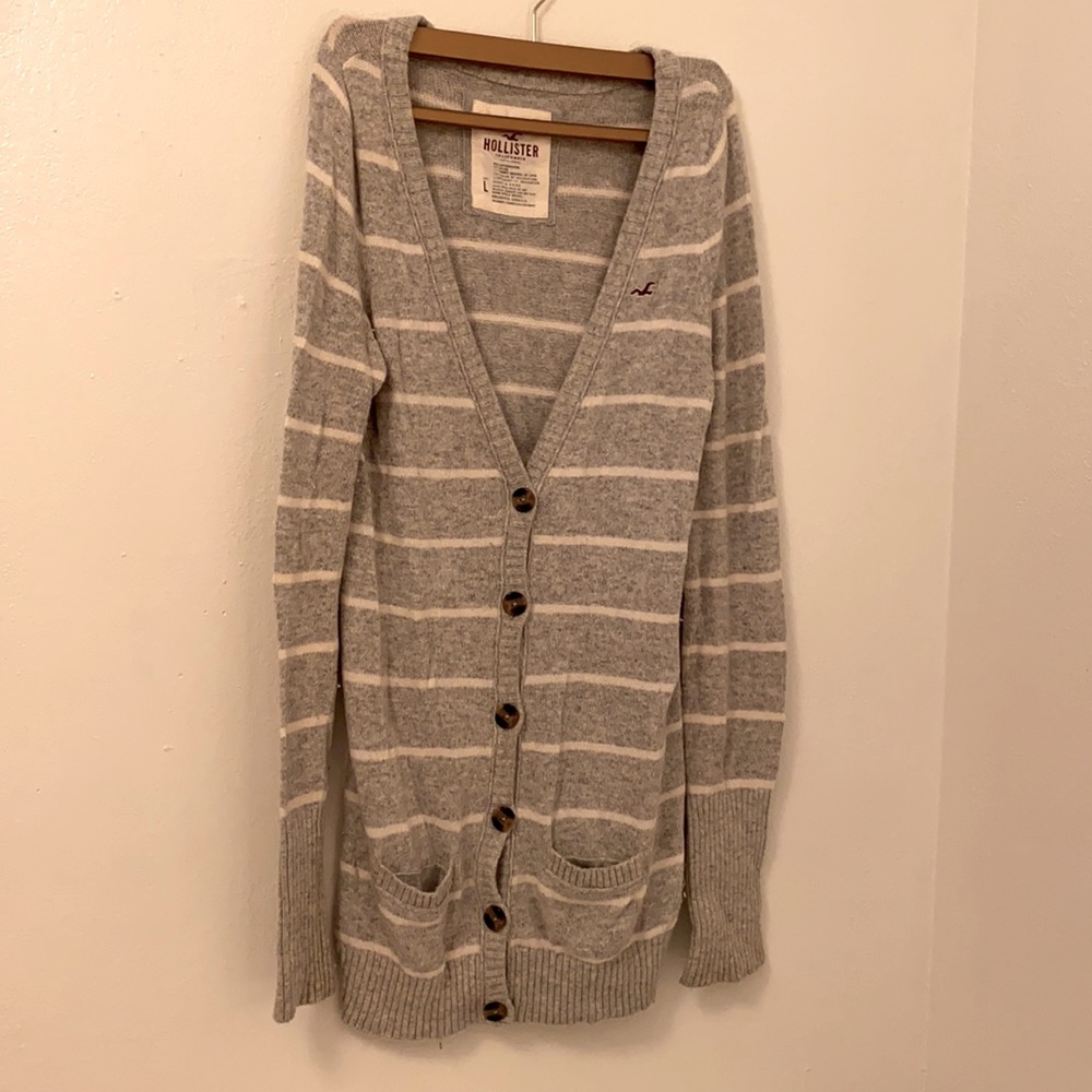 Extra long and lean sweater Hollister